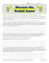 printable reading worksheets for kindergarten Discuss the Verbal Irony - Printable Worksheet Exercises