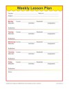 Weekly Detailed Lesson Plan Template – Elementary