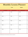Lesson Plan Template Printables | Daily, Weekly