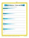 Fact or Opinion Activity: I Think and I Know