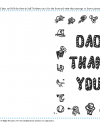 Father’s Day Thank You Card