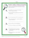 character analysis worksheet 6th grade Find it: Indirect Characterization