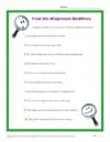 Proofreading Paragraphs - Printable Worksheets