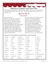 Shakespeare’s Language: Using Context Clues