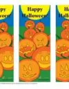 Halloween Jack-o’-lantern Printable Bookmark