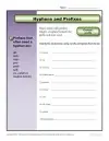 Hyphens and Prefixes Worksheet Practice Activity