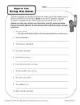 Writing Worksheet - Similes