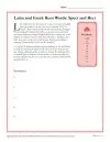 grade 7 language worksheet Greek and Latin Root Words: Spect and Rect