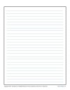 Lined Writing Paper