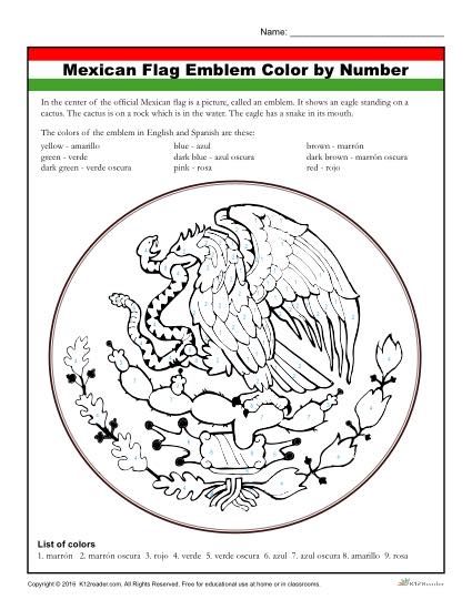 Mexico Worksheets For Kindergarten