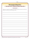 7th grade essay writing worksheets Newspaper Reporter: An Interview With President Lincoln