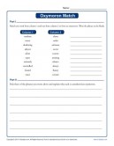oxymoron match figurative language worksheets