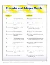 Proverbs and Adages Match