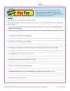 Pun Fun - Practice Worksheet Activity