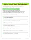 Relative Clauses Worksheet - Acting Like an Adjective