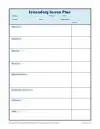 Daily Lesson Plan Template with Subject Grid – Secondary