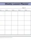 Weekly Multi-Period Lesson Plan Template – Secondary