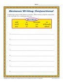 Conjunction Worksheets | Conjunction Lessons and Conjunction Definition