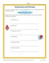 Ending Punctuation Worksheet Activity - Sentences and Periods