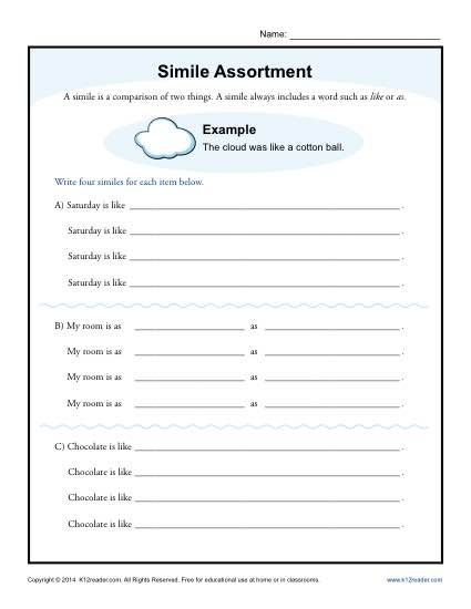 simile-worksheet-5th-grade