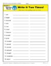 3rd Grade Spelling Words Week 13 – K12Reader Spelling Curriculum