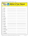 3rd Grade Spelling Words Week 14 – K12Reader Spelling Curriculum
