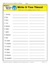 3rd Grade Spelling Words Week 17 – K12Reader Spelling Curriculum