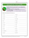 Printable Spelling Rules Worksheet - Adding SION