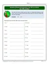 Spelling Rules Exceptions for ED and ING: Words with No ED