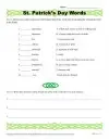 St. Patrick’s Day Words Activity