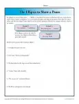 Punctuation Worksheet - Using an Ellipsis to Show Pause