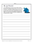 The Lost Dreidel Writing Prompt Activity