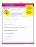 Using Idioms | 4th and 5th Grade Worksheets