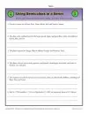 Punctuation Worksheet - Practice Using Semicolons in a Series