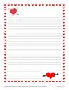 Valentine’s Day Writing Paper for Kids