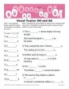 Vowel Teams: OO and OA