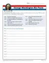 7th grade essay writing worksheets George Washington Bio Poem