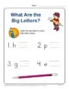 What Are the Big Letters?