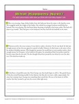 Drawing Conclusions Worksheet Practice Activity - What Happens Next?