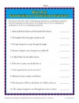 Subordinating and Coordinating Conjunction Practice Activity