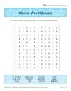 Winter Word Search