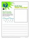 Writing Prompt Earth Day: What’s Your Idea?