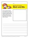 Mother's Day Writing Prompt - Mom and Me